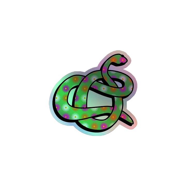 Snake Loop Holo Sticker product image (1)