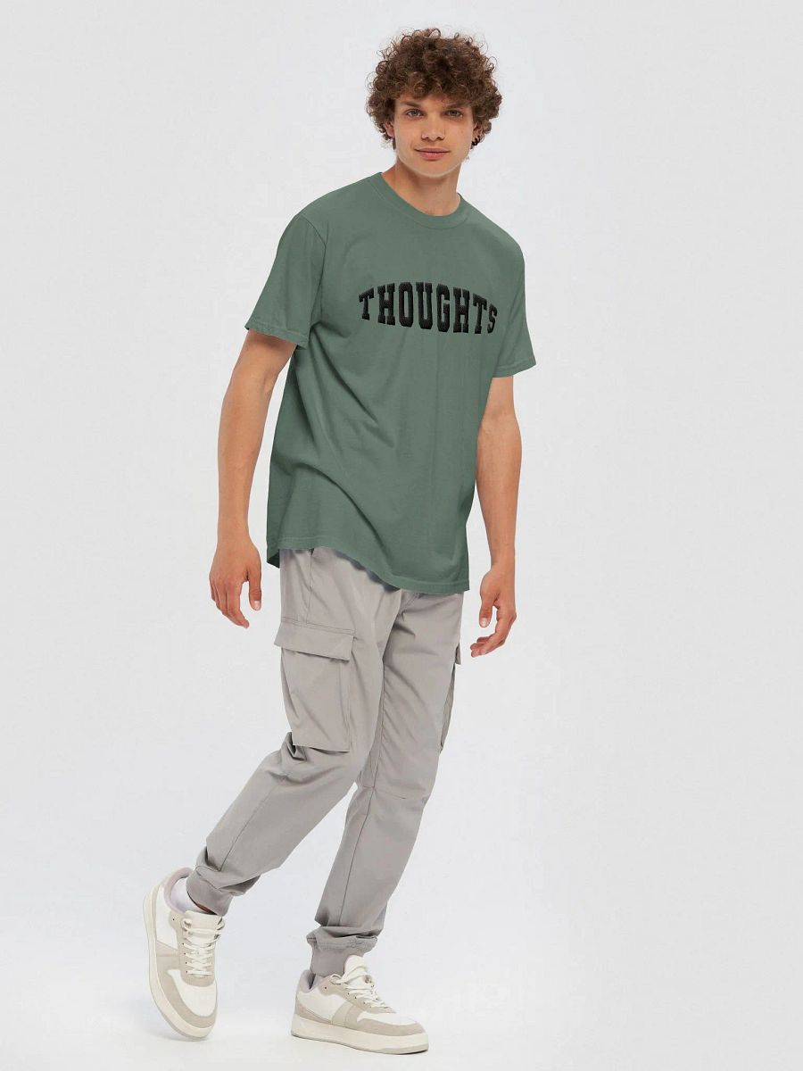 Thoughts T-Shirt Varsity Black Thread product image (5)