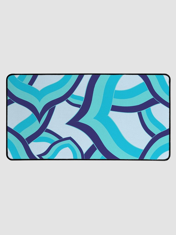 Blue Vibes Desk mat product image (1)