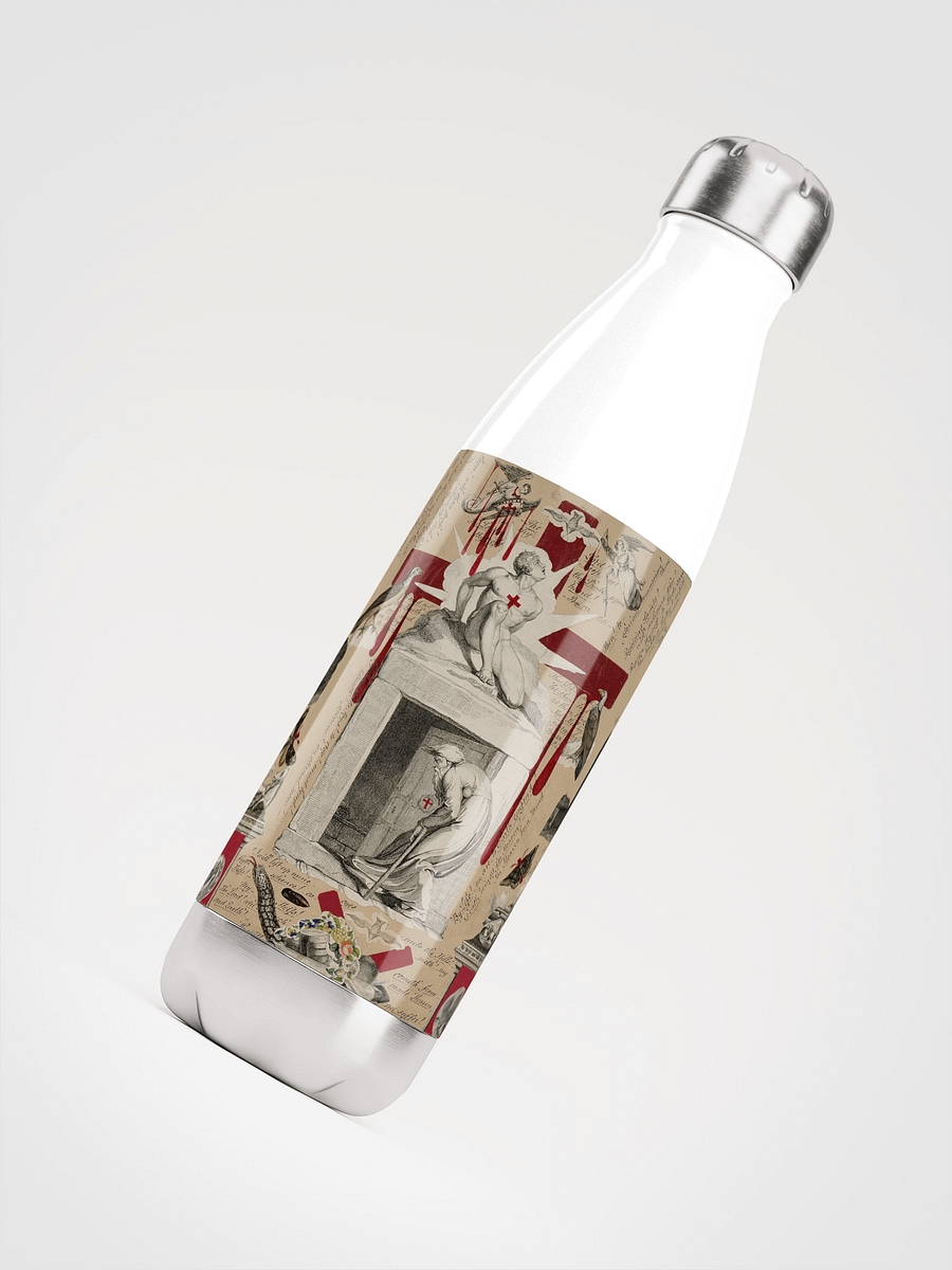 Victorian Blood Book. Stainless Steel Water Bottle product image (4)