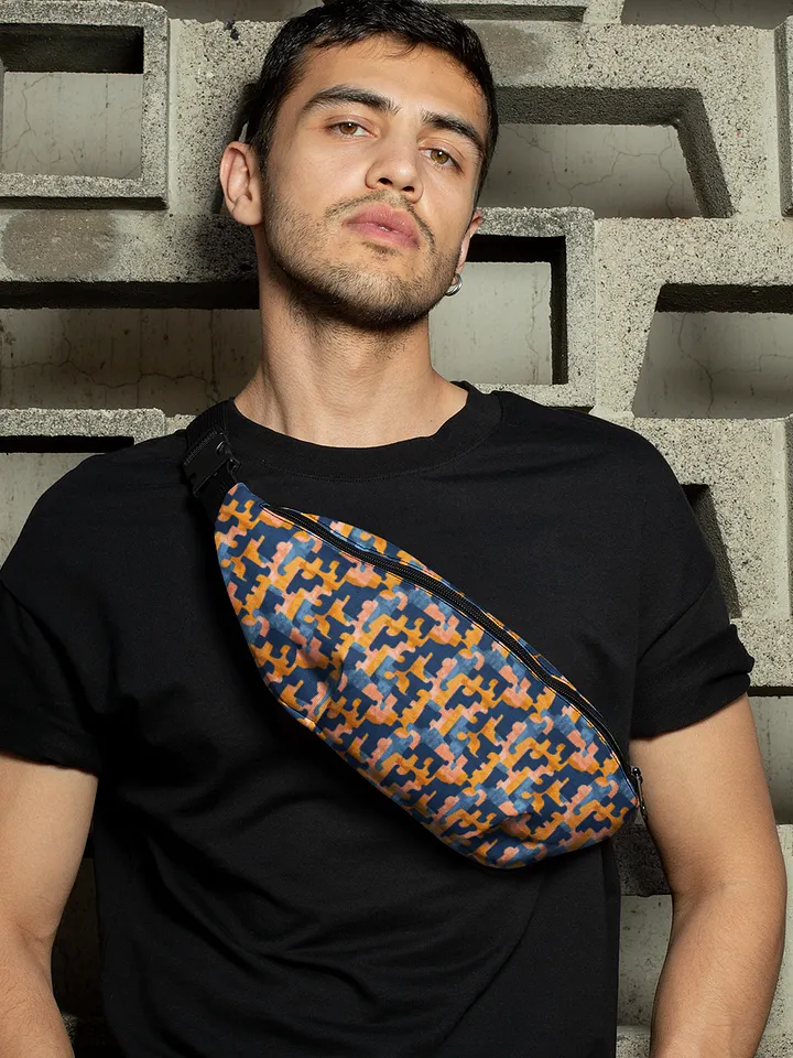 Flowing Shapes | Fanny Pack product image (1)