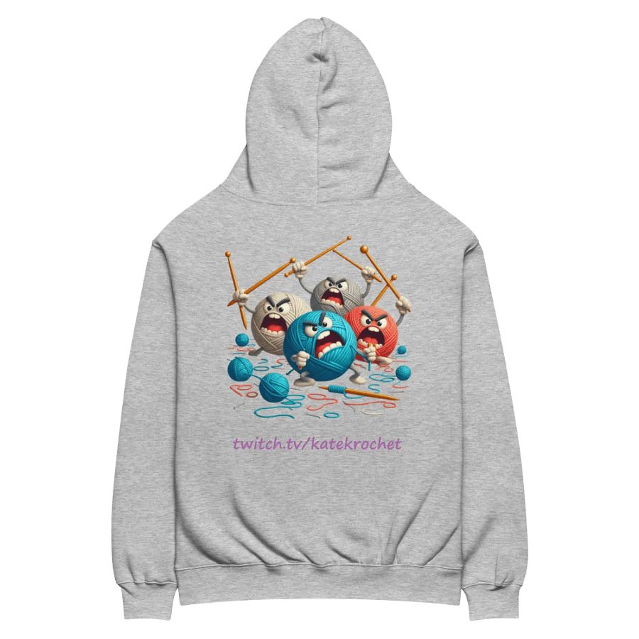 Red Yarn District/Raid Oversized Hoodie product image (53)