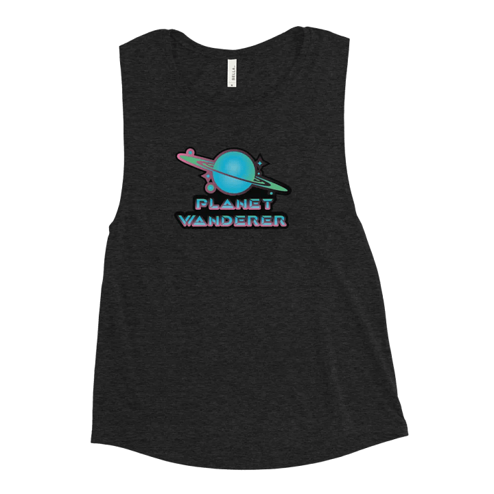 Planet Wanderer logo Women's Flowy Tank top product image (2)