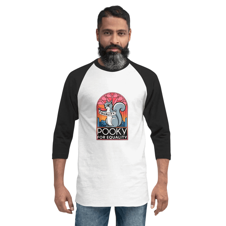 Pooky's Equality Rally Raglan Tee product image (2)