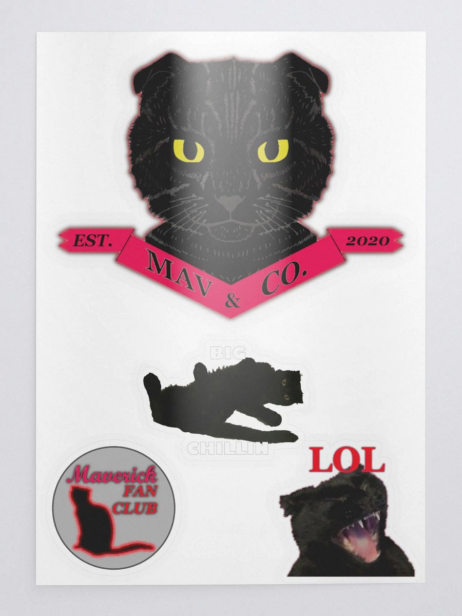 Maverick Sticker Pack product image (1)