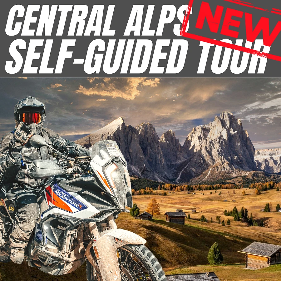 8-DAY CENTRAL ALPS CHALLENGE – TOP HIGHLIGHTS, 2000 KM, Tour Book & GPX Data product image (2)