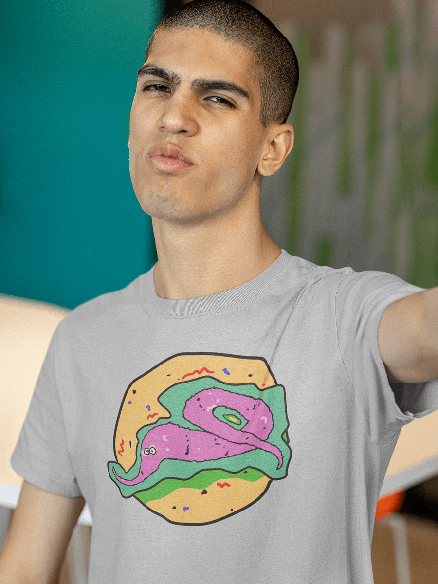 Vaporworm 100% recycled unisex t-shirt product image (1)