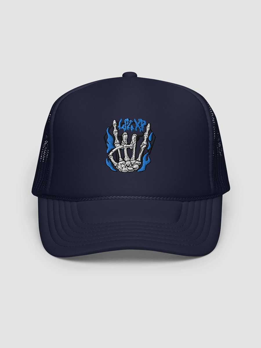 Liz XP Rock Hand Embroidered Foam Trucker Hat product image (5)