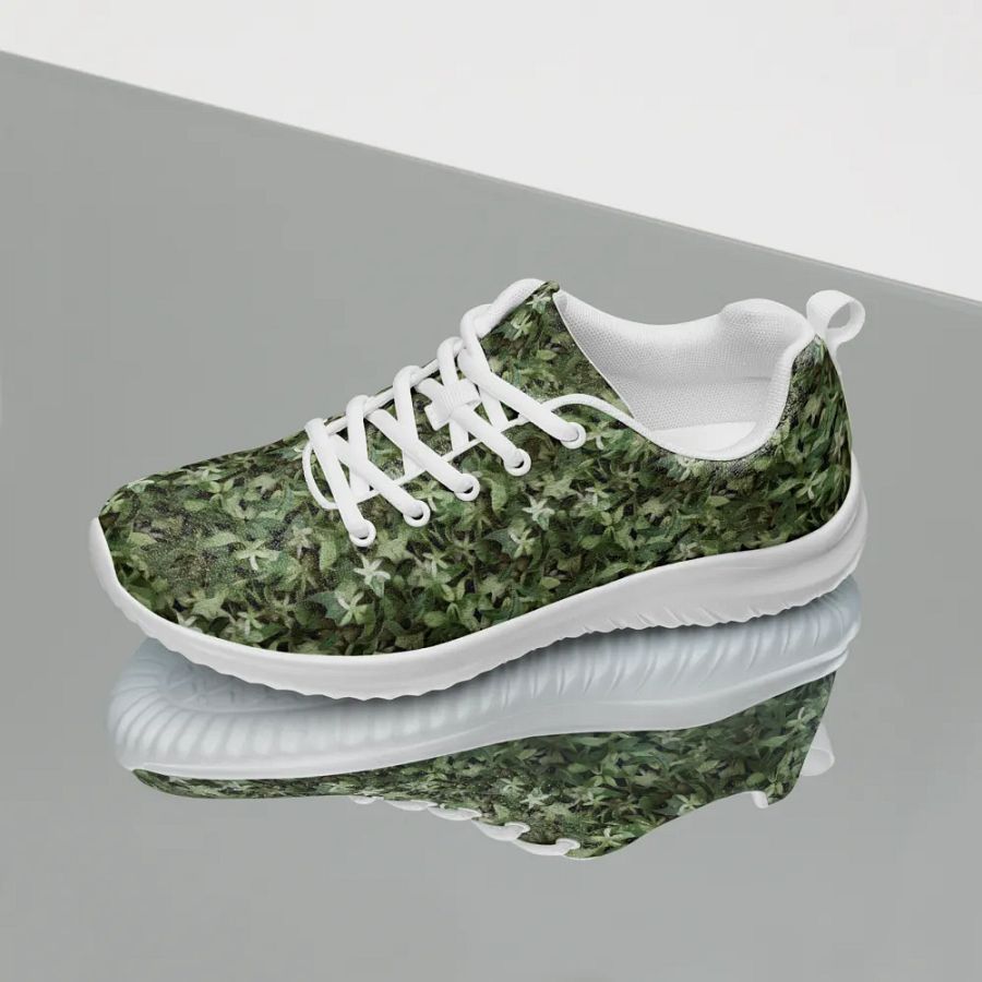 DARK GREEN CAMO PATTERN WOMEN'S ATHLETIC SHOES product image (6)