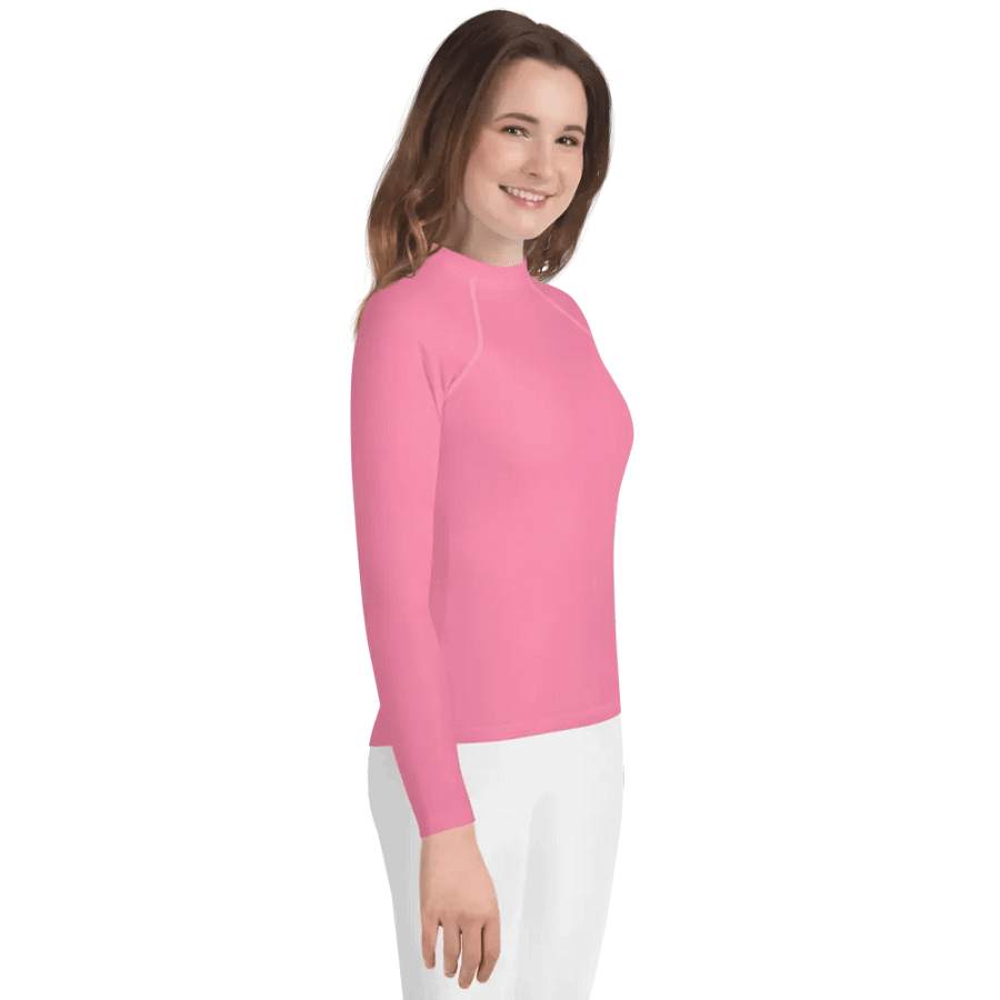 Pink Kids Long Sleeve Shirt product image (4)