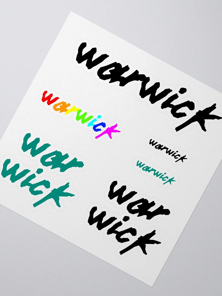 Daft Wick Sticker Set product image (2)