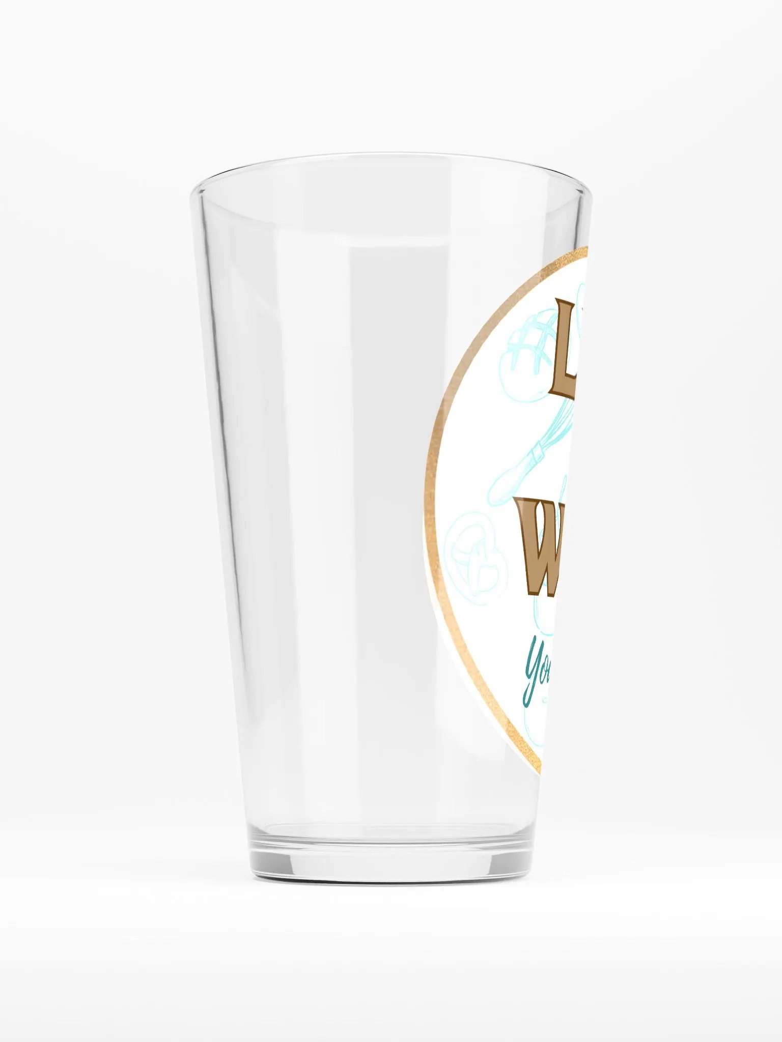 Life is What You Bake It Glass product image (2)