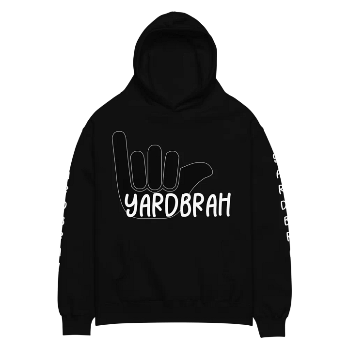 YARDBRAH PREMIUM Black Hoodie product image (2)