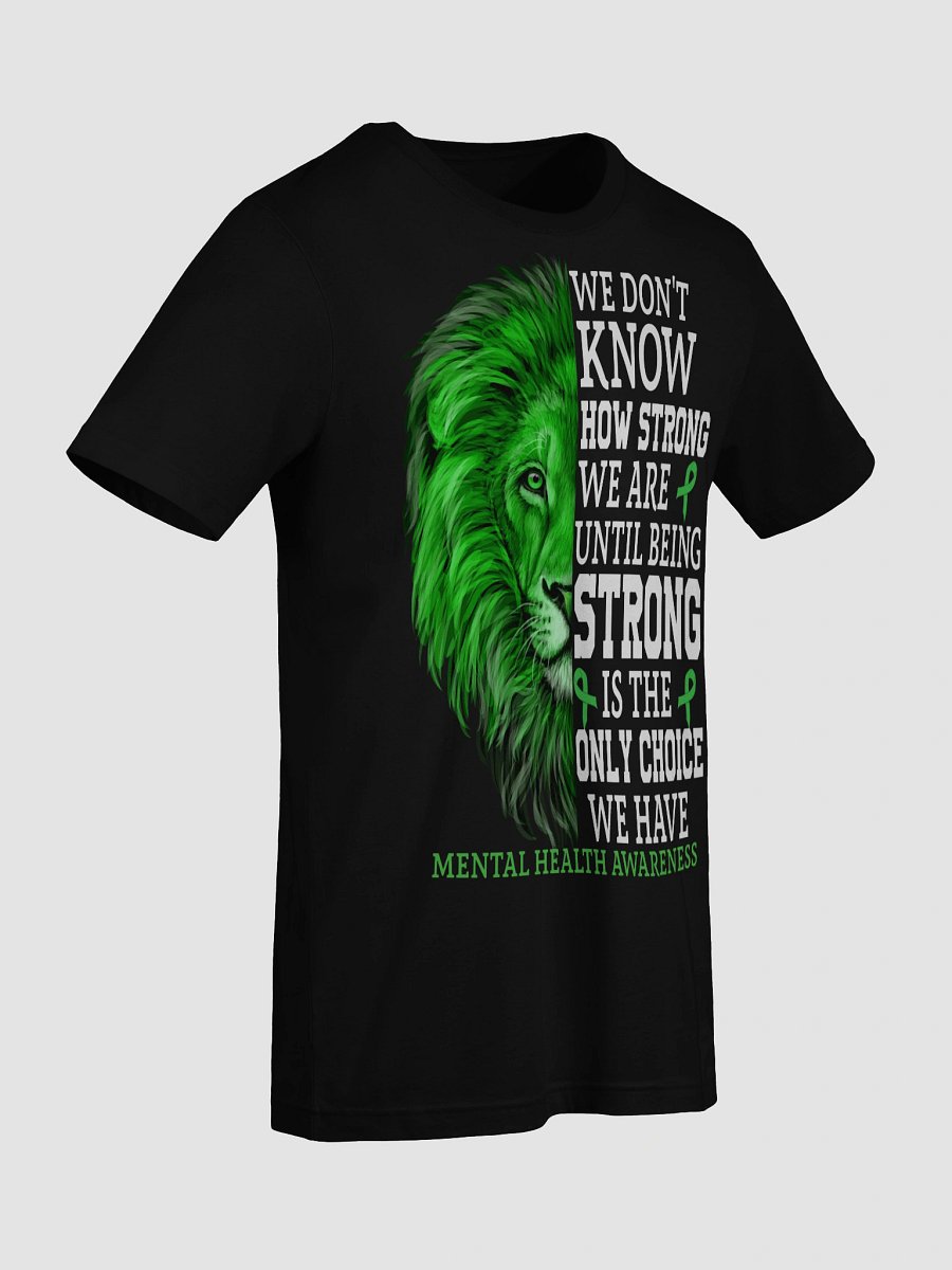 Courageous Lion Mental Health Awareness T-Shirt product image (9)