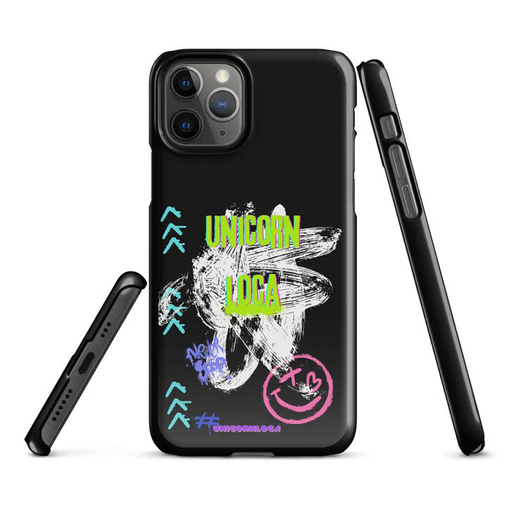 Neon Unicorn Loca iPhone® Snap Case product image (2)