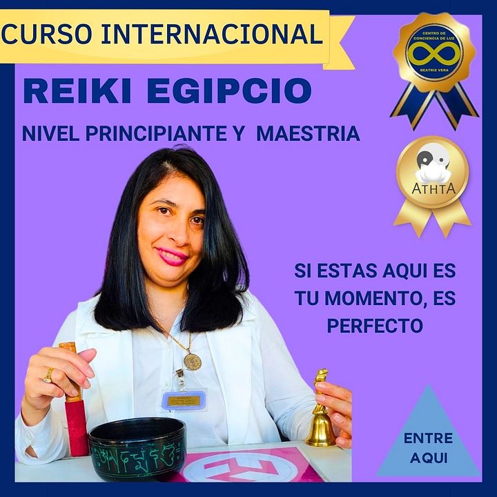 Reiki egipcio (horus) nivel principiante y maestría (clases diferidas digitales) product image (2)