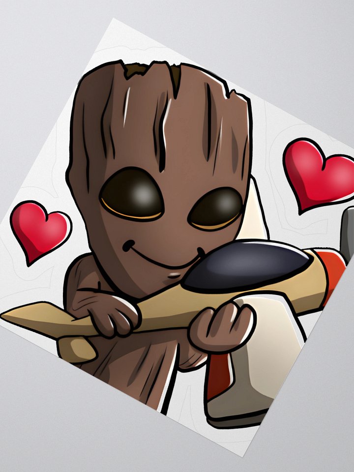 "Groot's Shiny" Sticker product image (2)