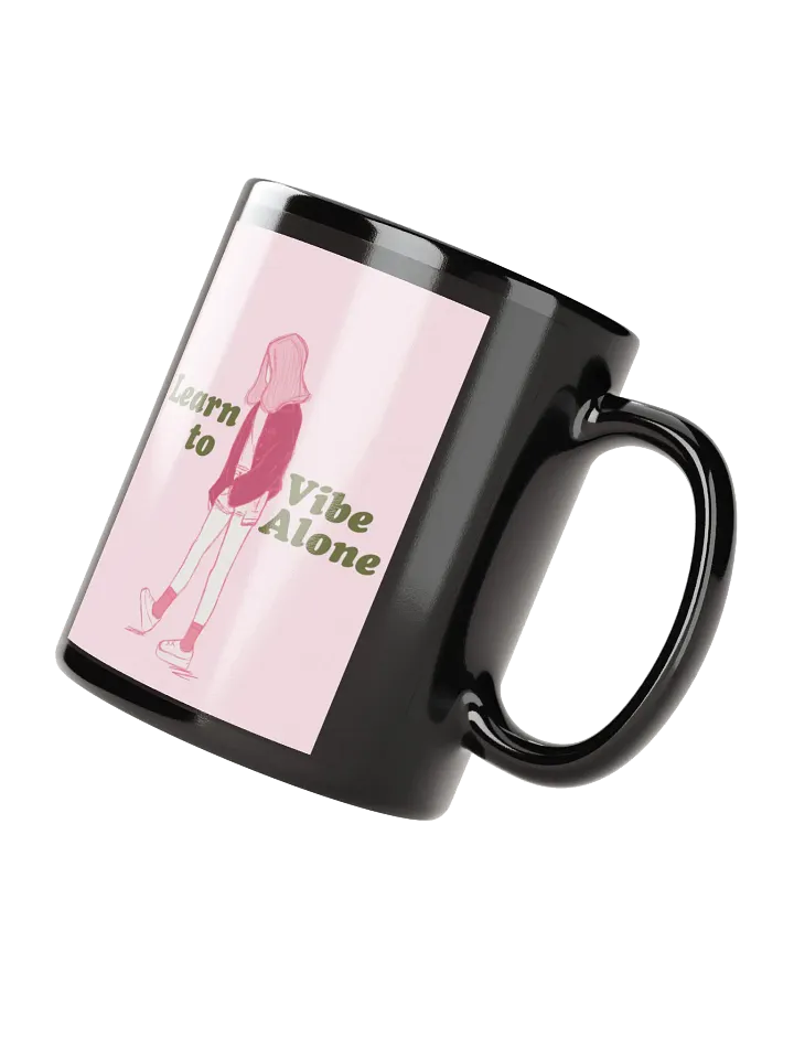 Learn to Vibe Alone Mug product image (4)