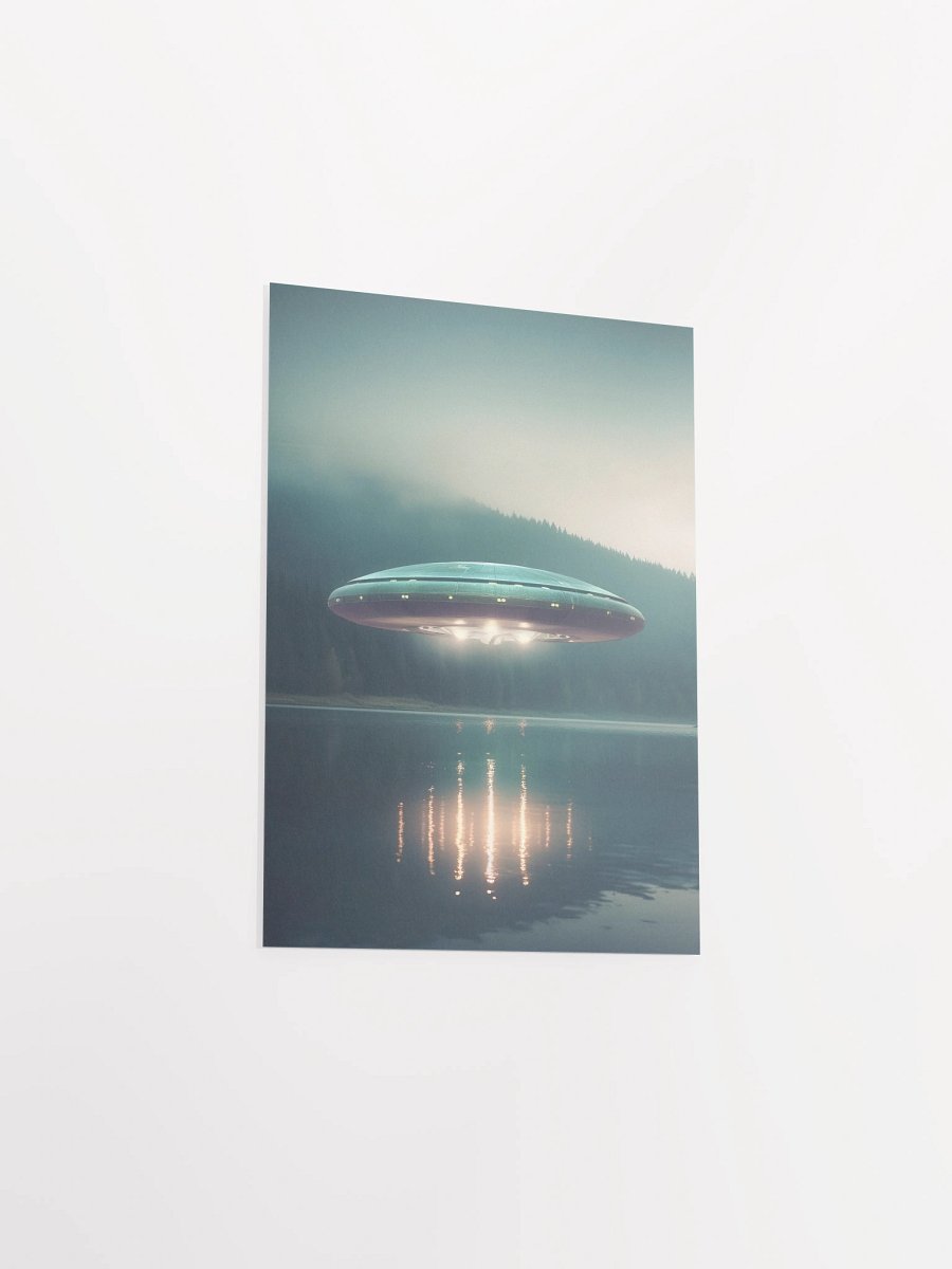 The Truth is Out There / The X-Files photo of UFO — sci-fi poster, movie art, I want to believe poster, space print, aliens wall decor product image (15)