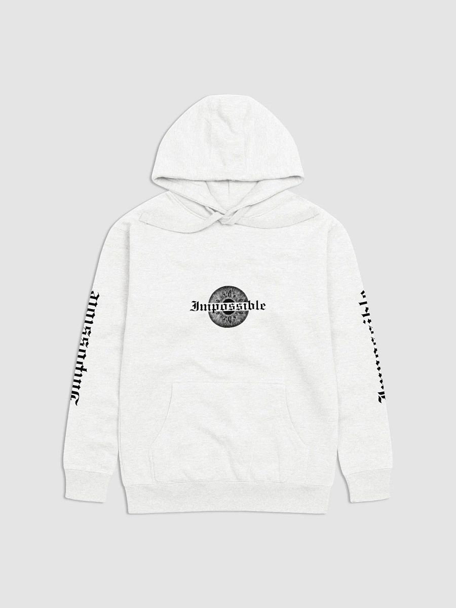 "Impossible" Premium Unisex Hoodie - Front, Back, and Sleeve Prints product image (8)