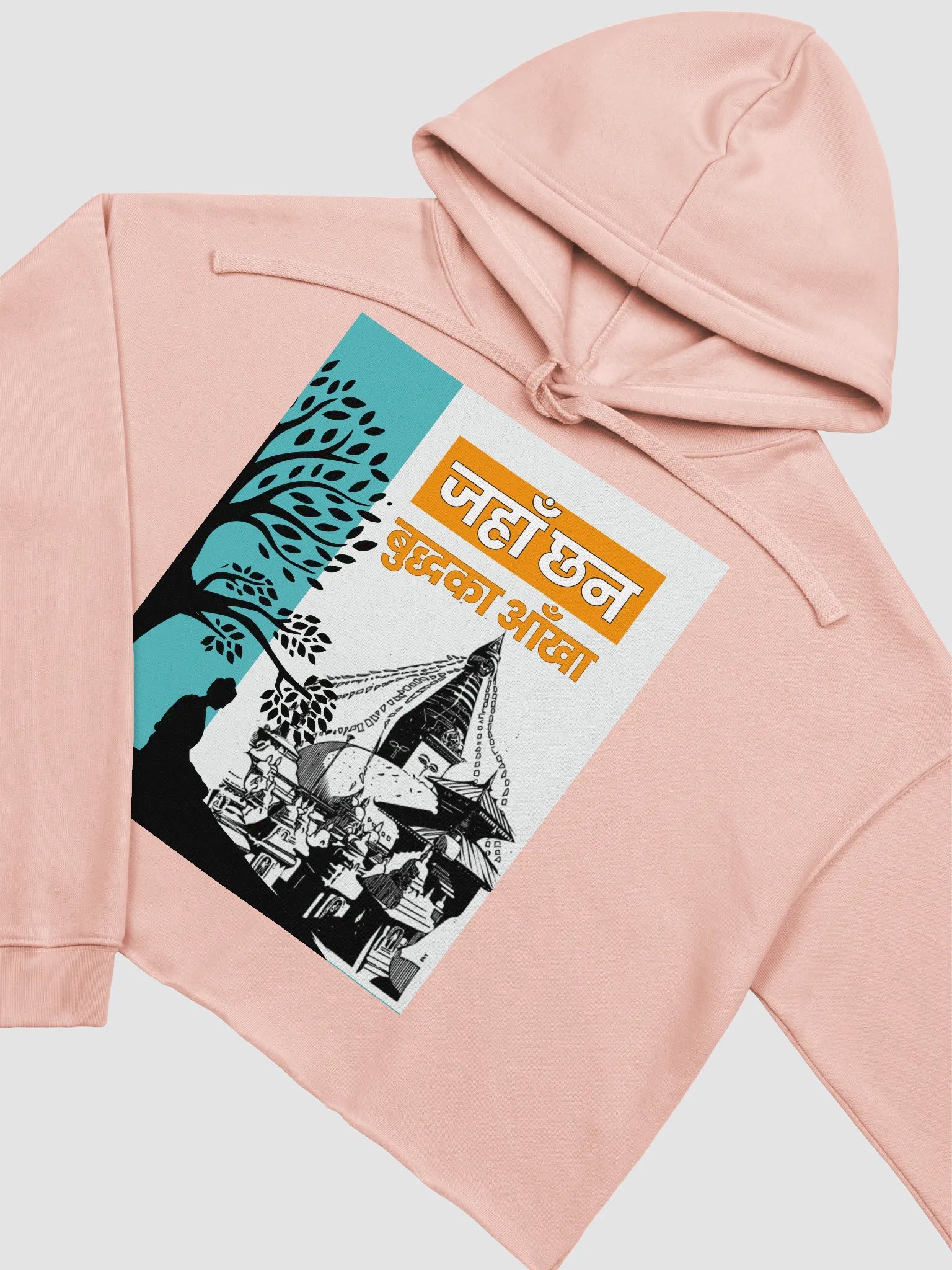 Jaha Chhan Buddha Crop Hoodie product image (27)