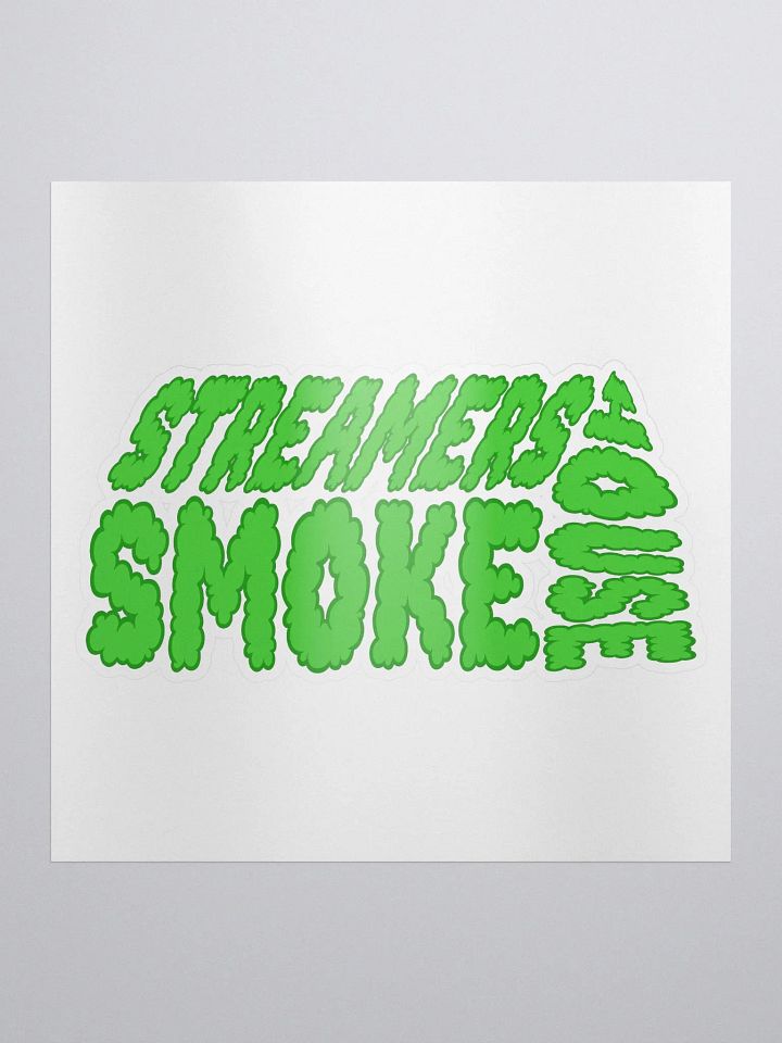 Streamers Smoke House Sticker product image (1)