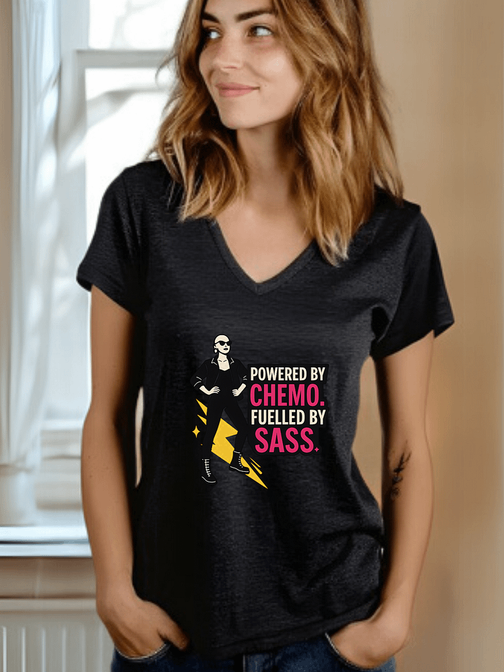 Sassy Power V-Neck Tee product image (2)