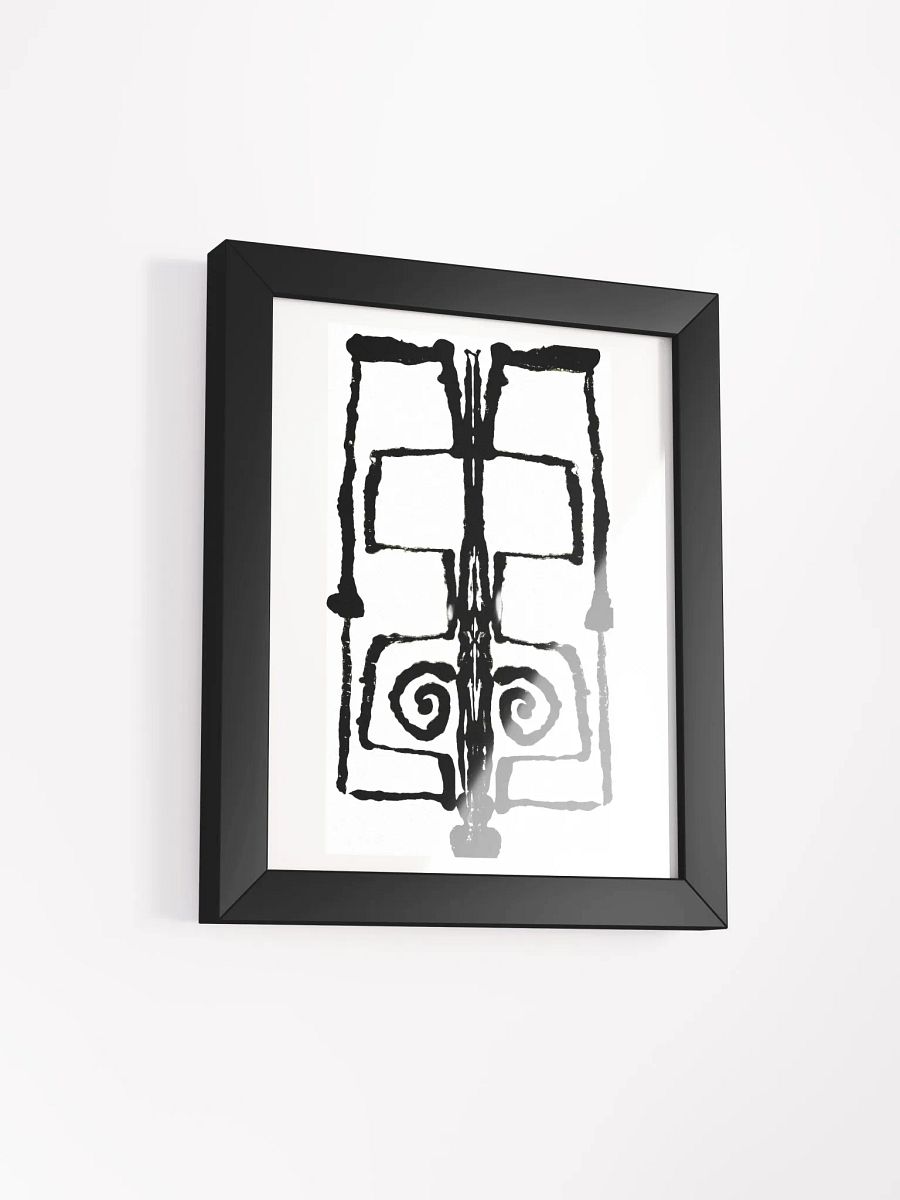 Hypnotic Portals | Framed Poster product image (2)