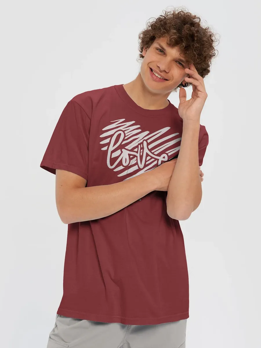 Scribble Love Heart Tee product image (13)