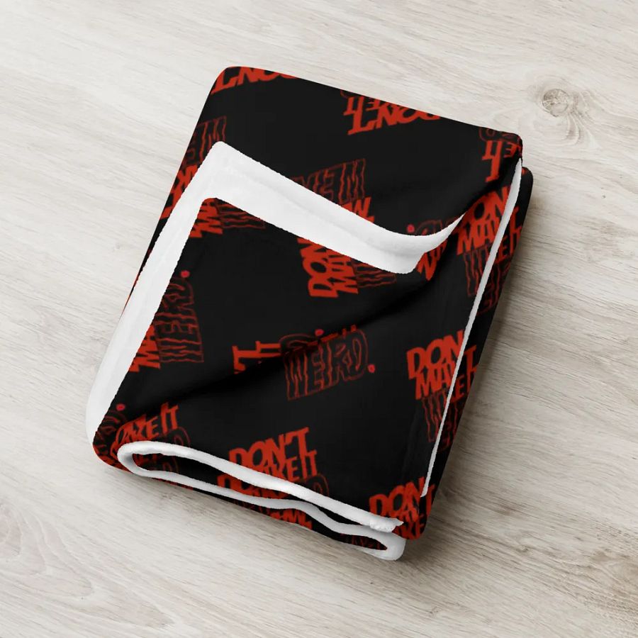 Weird/KShield Throw Blanket - BLK product image (18)
