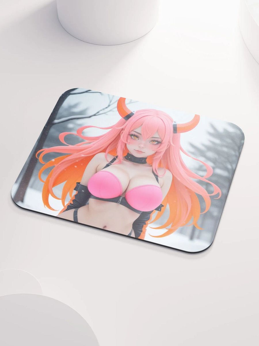Mystical Horned Maiden Mouse Pad product image (4)