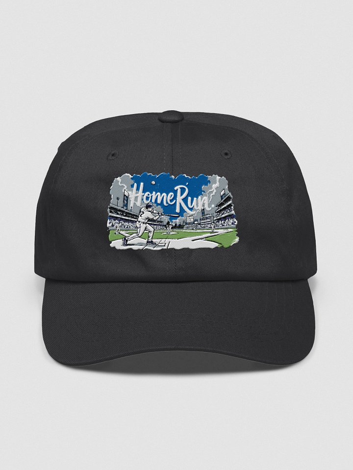 Baseball Home Run Action: Crowd Roaring Dad Hat product image (3)