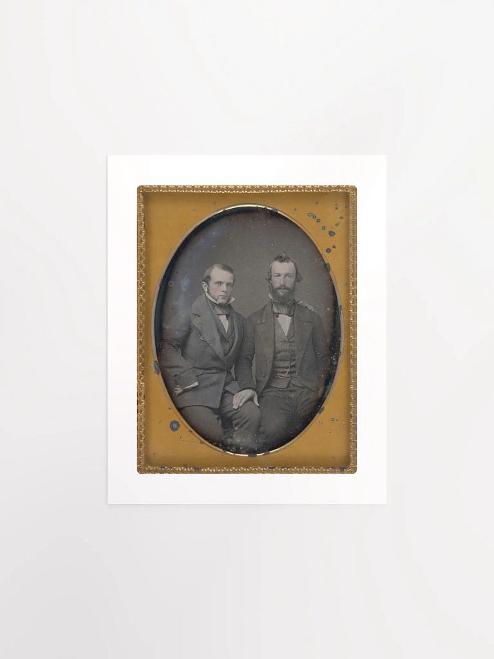 Portrait of Two Men - Print product image (1)