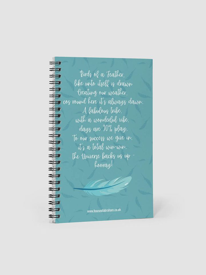 Birds of A Feather - Teal Notebook product image (2)
