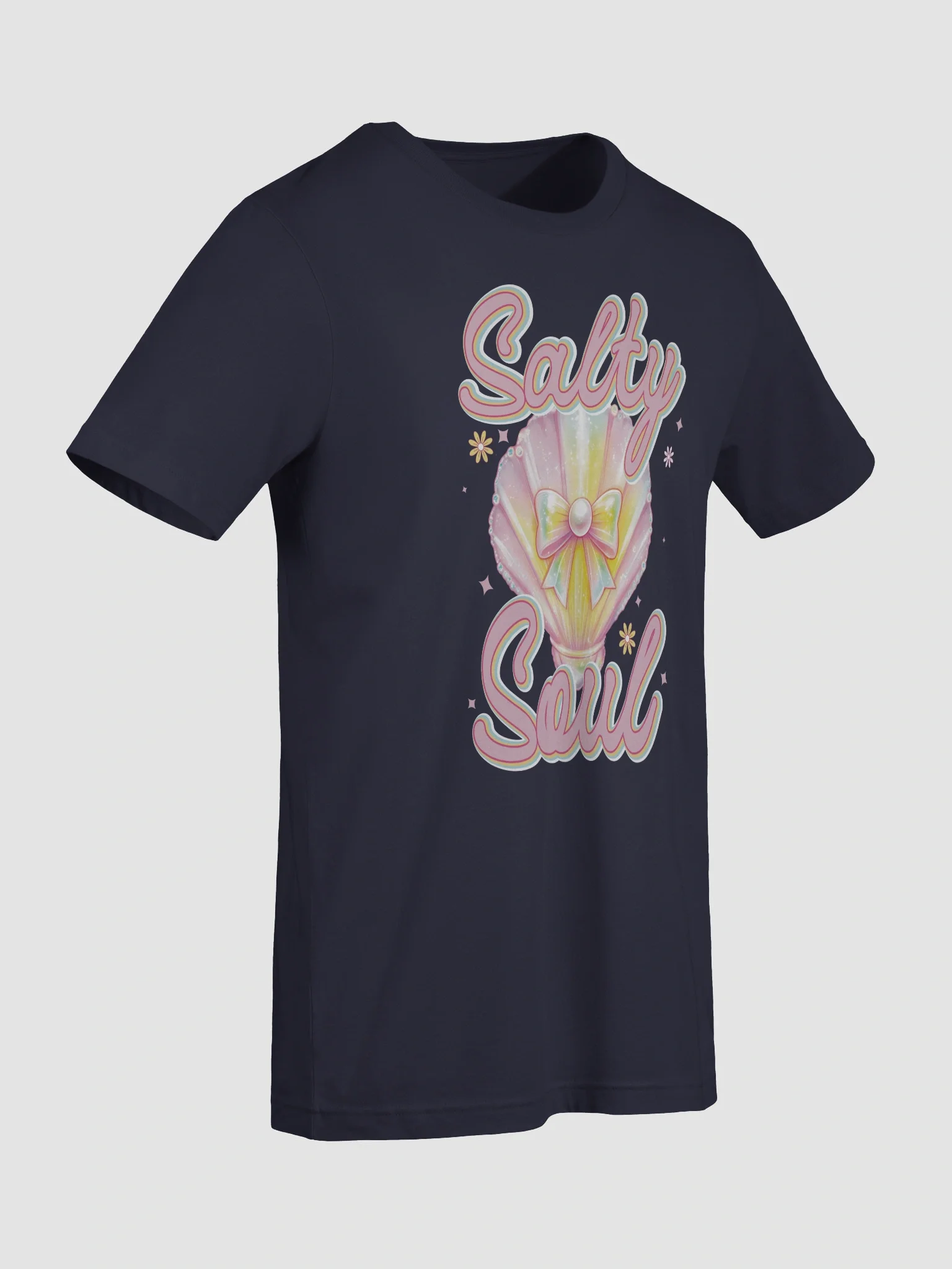 Salty Soul Seashell T-Shirt product image (95)