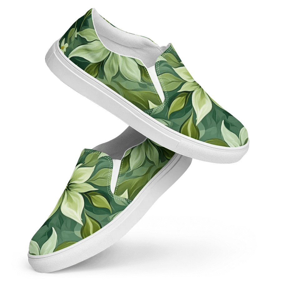 Harmonious Greenery Slip-Ons product image (12)
