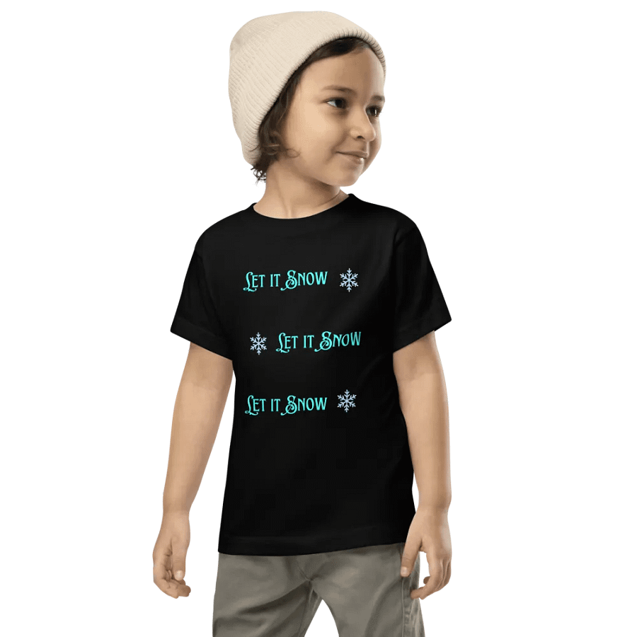 Let it Snow Toddler T-Shirt product image (10)
