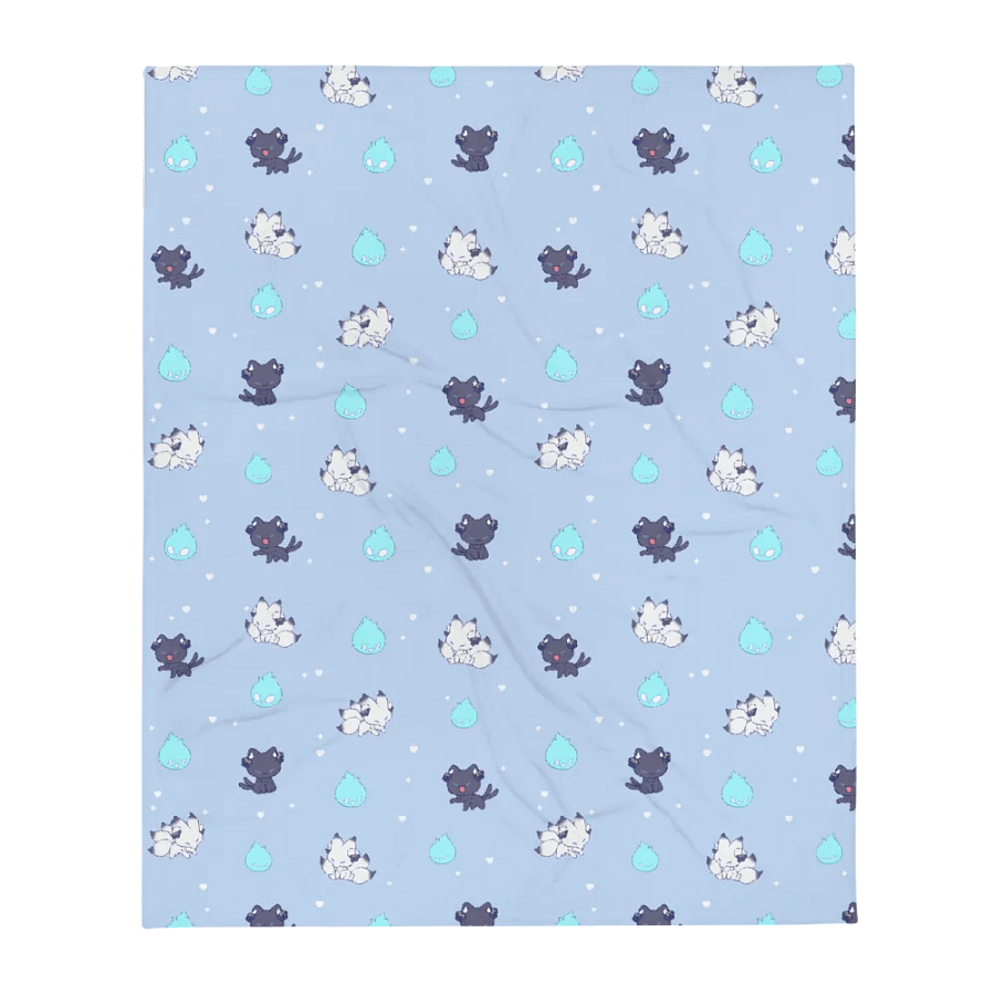meiya, meinya & wisps blanket (blue) product image (1)