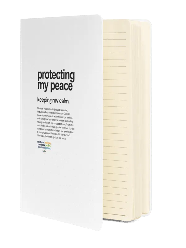 Official Planted By Calm | Calm Keepers Hardcover Bound Notebook (Style 2) product image (2)