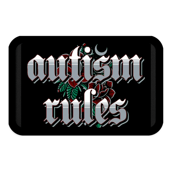 Vibrant Autism Rules Patch product image (1)