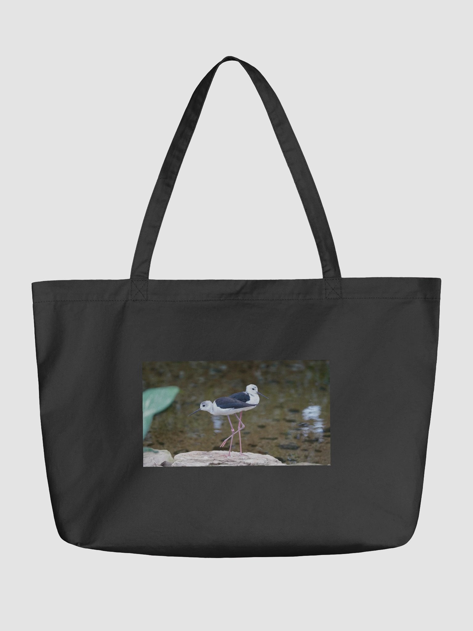 Flamingo Paradise Organic Tote Bag product image (1)