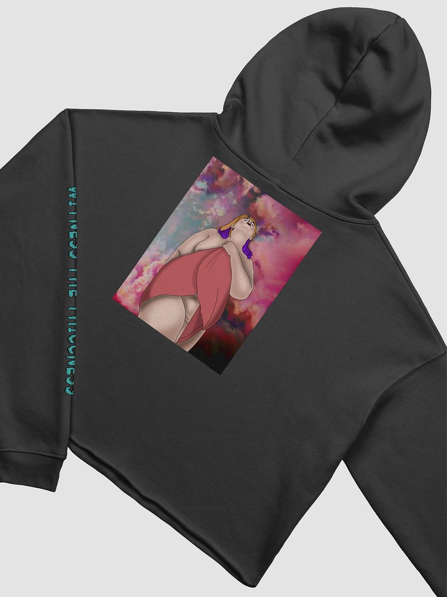 Witness The Thiccness Crop Hoodie product image (14)