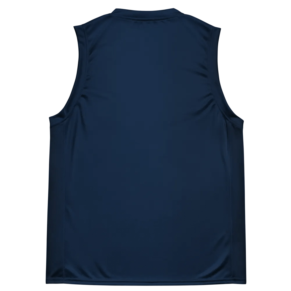 Intricate Circle Unisex Basketball Jersey_Navy product image (10)