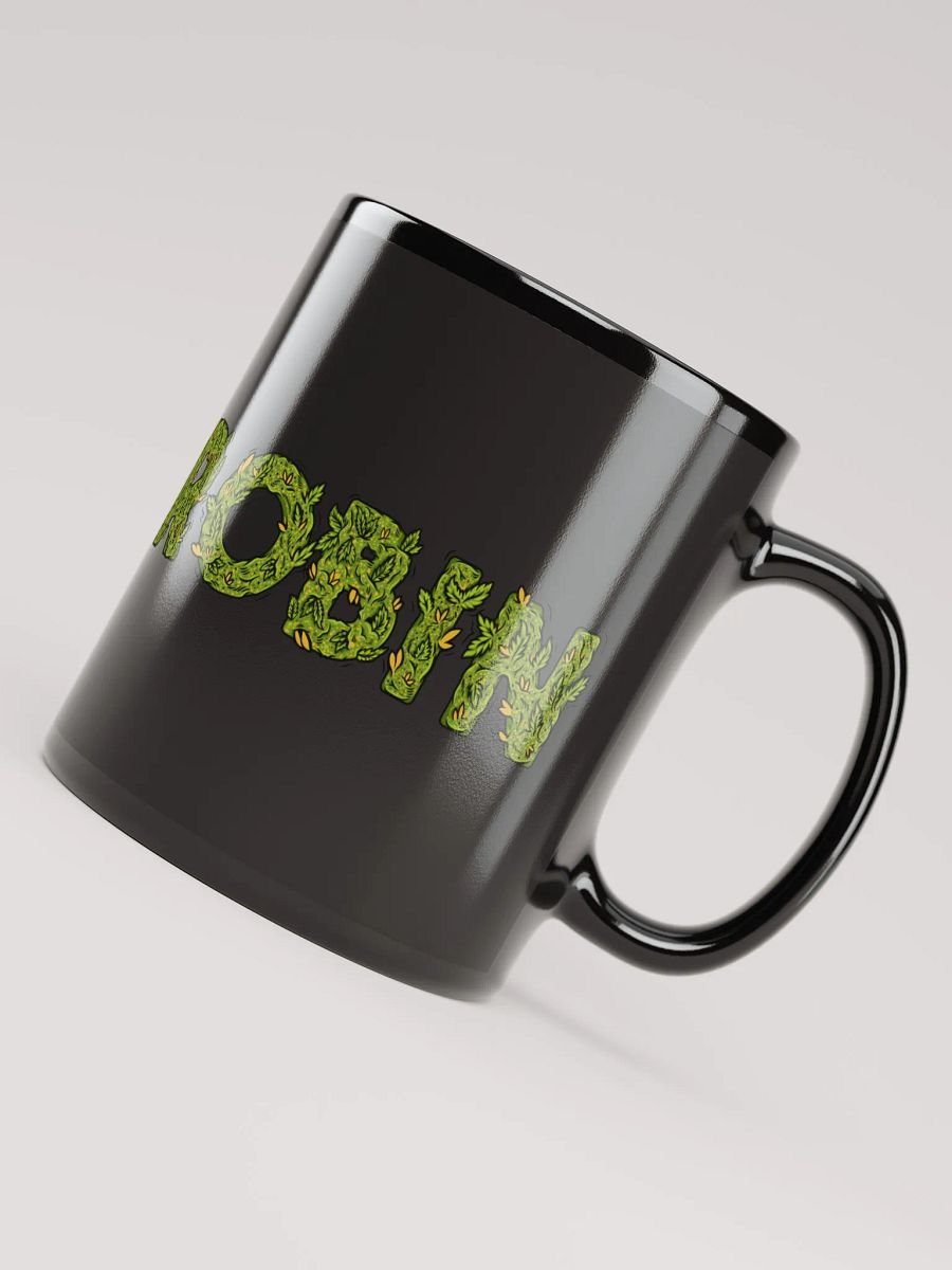 "Robin" Weed Mom Is Life Regular Mom Any Way Higher - Black Mug product image (6)