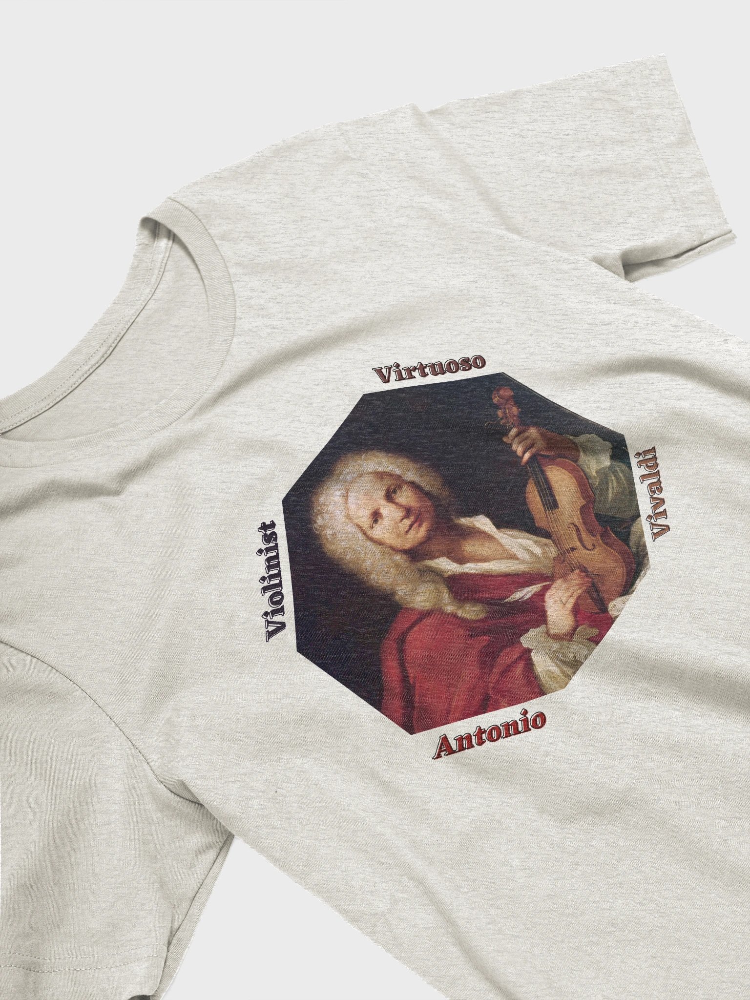 Antonio Vivaldi - Violinist Virtuoso | T-Shirt product image (15)