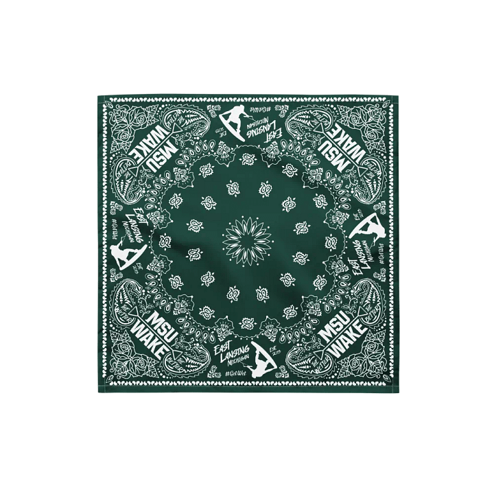 MSU Wake Bandanna product image (1)