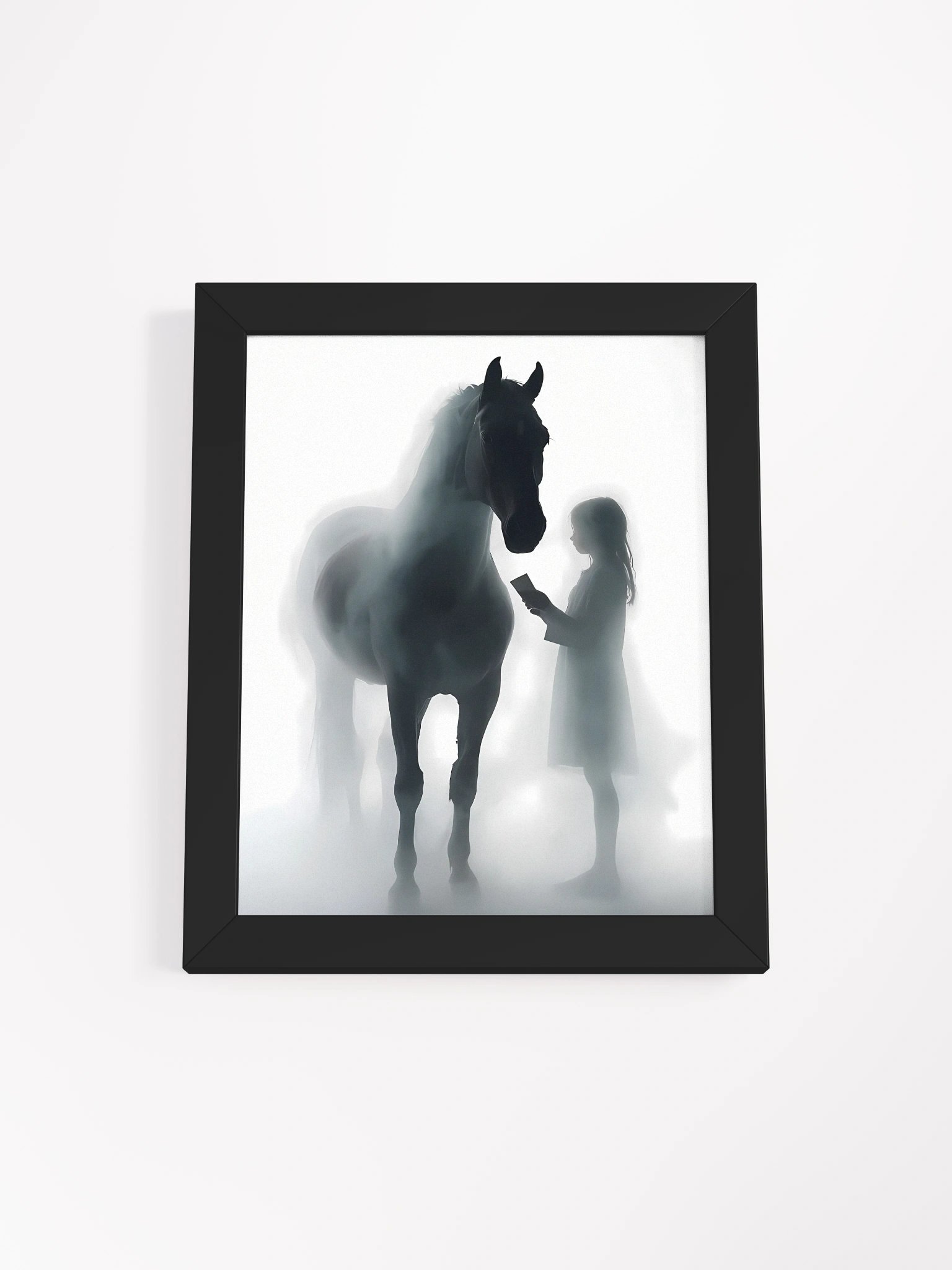 Shadowplay Silhouette Framed Poster product image (2)