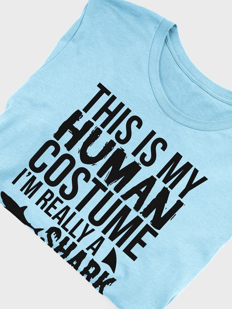 This Is My Human Costume I'm Really A Shark Funny Halloween T-Shirt product image (24)
