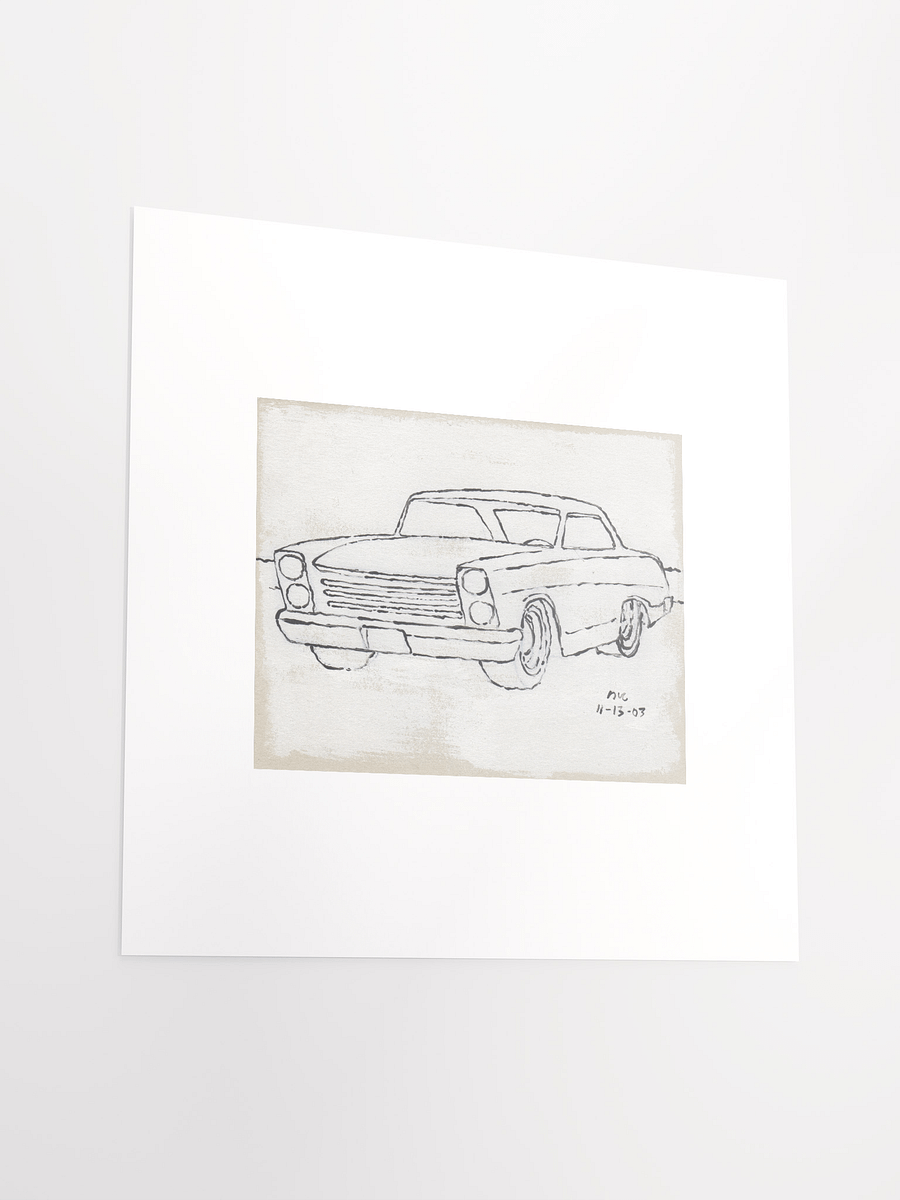 White Car #2 Print product image (4)