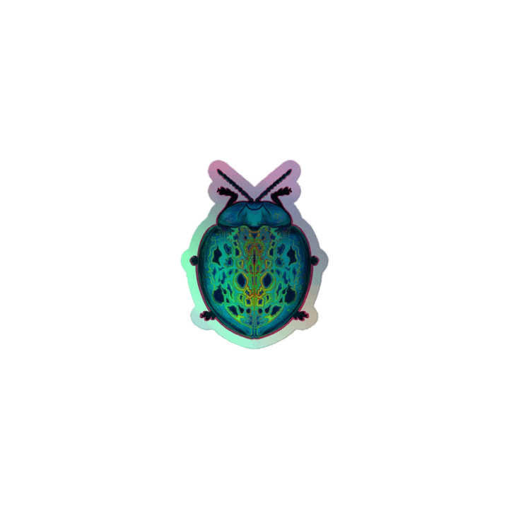 jewel beetle sticker product image (1)